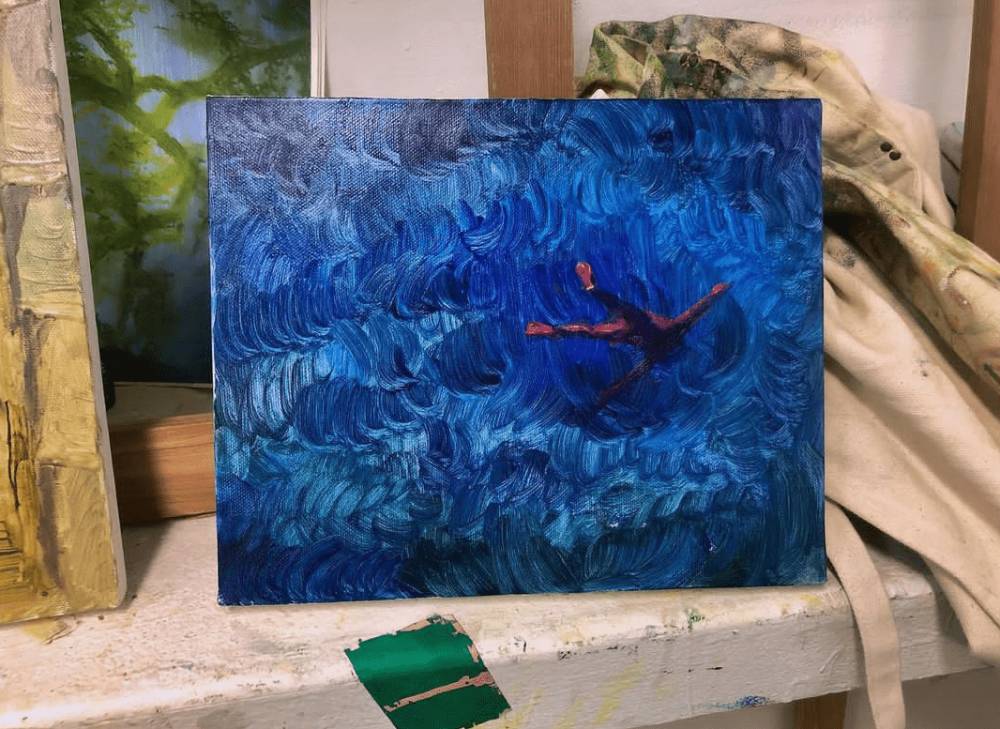 lukisan Roh Yoon Seo (instagram.com/rys_art__)