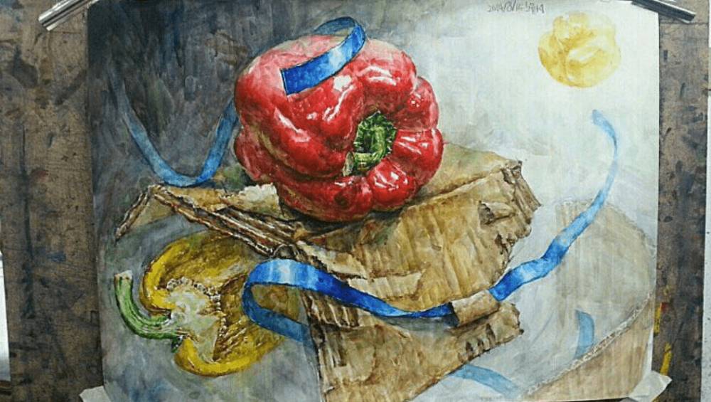 lukisan Roh Yoon Seo (instagram.com/rys_art__)
