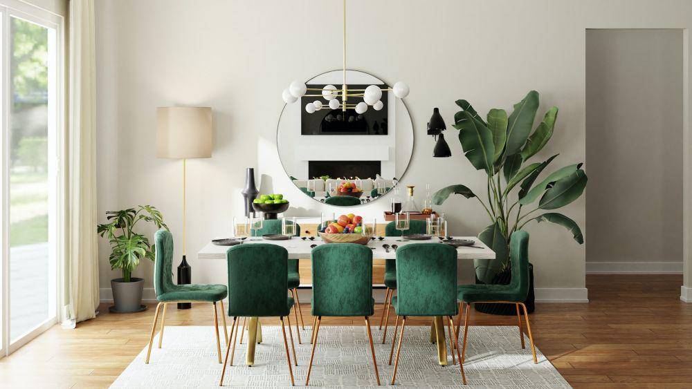Ruang makan (unspalsh.com/Spacejoy)