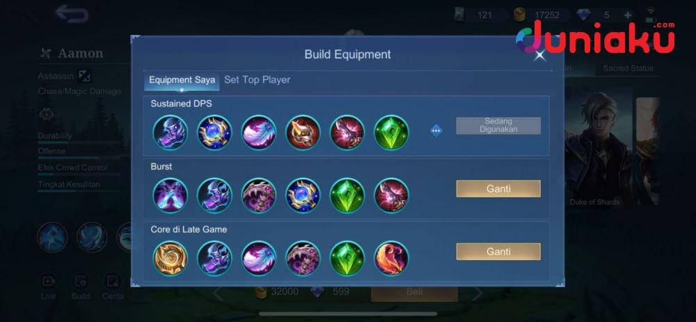 Build hero ML (dok. Moonton/Mobile Legends)