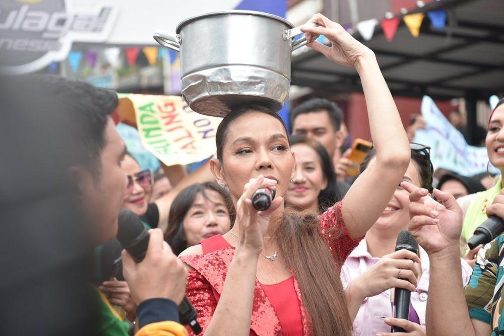 10 Momen Bunda Corla Syuting Bareng Aldi Taher, Malah Main Latto-latto