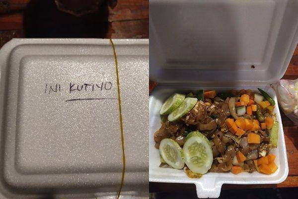 tulisan di bungkus makanan gak sesuai (twitter.com/strawberryree)