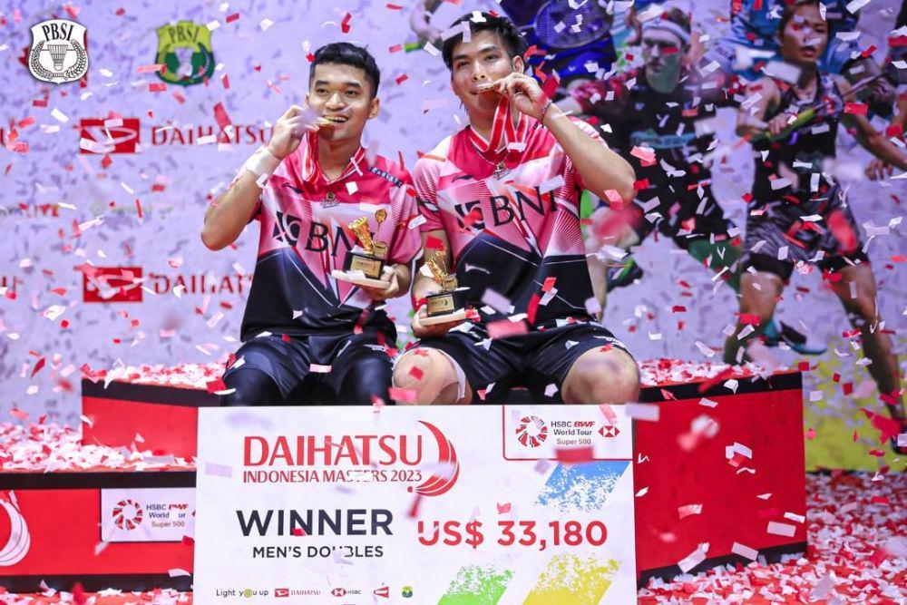 Menilik Prestasi Ganda Putra Indonesia pada Awal 2023, Sudah 3 Gelar!