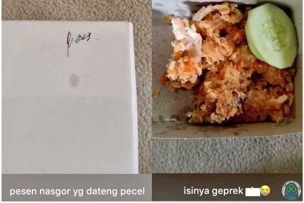 tulisan di bungkus makanan gak sesuai (twitter.com/tanyarlfes)