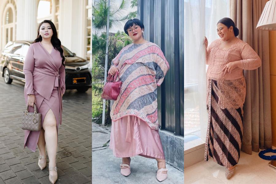 9 Ide Baju Kondangan Plus Size, Bisa Pakai Kebaya hingga Dress