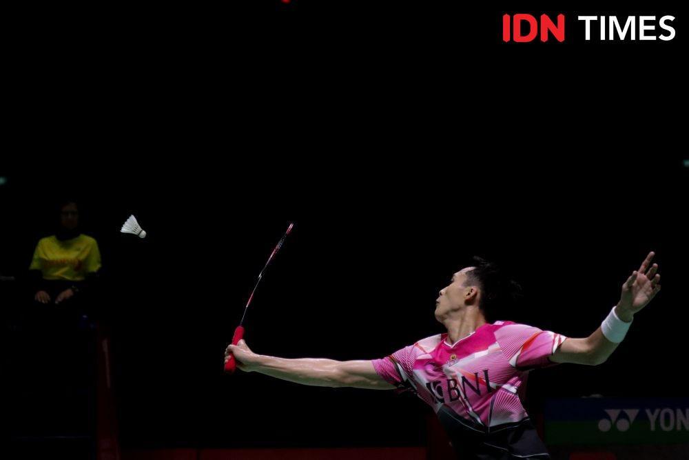9 Potret Perang Bintang di Final Indonesia Masters 2023, Jonatan Juara