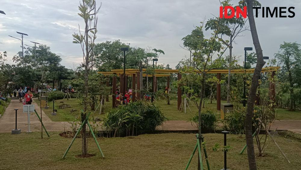 Taman Abisvara Harapan Indah Bekasi, Spot Asyik buat Santai Sore