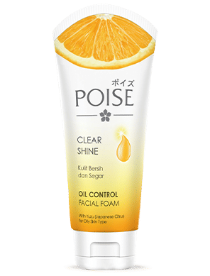 Poise Clear Shine Oil Control Facial Foam (dok. Poise)