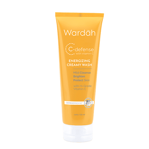 Wardah C-Defense Energizing Creamy Wash (dok. Wardah Beauty)