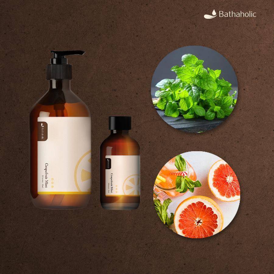 Bathaholic Shower Gel Grapefruit (dok. The Bathaholic)