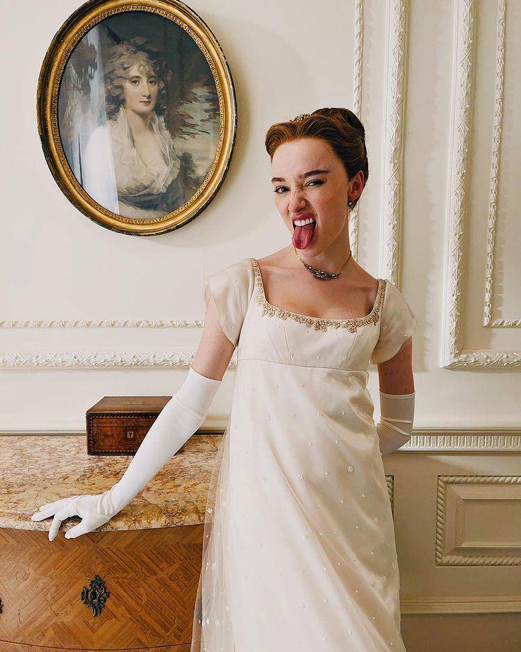 Daphne Basset 'Bridgerton' (instagram.com/bridgertonnetflix)