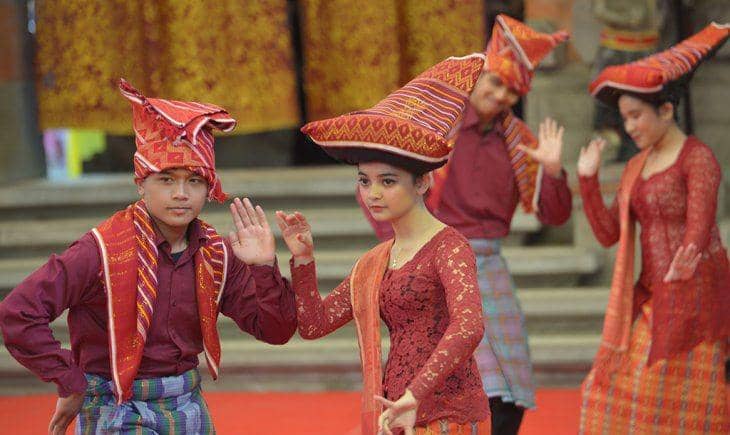 Ilustrasi Suku Batak (ANTARA FOTO/Nyoman Budhiana)