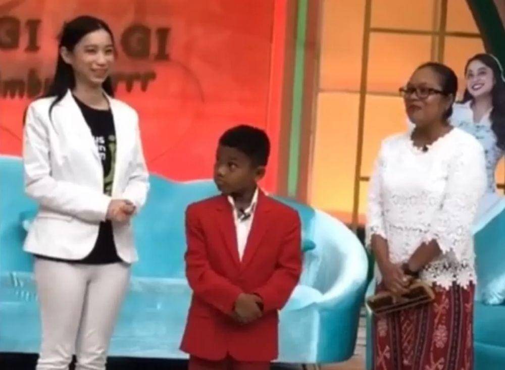 Nono dan ibunnya (kanan) (dok. Trans TV/Pagi Pagi)