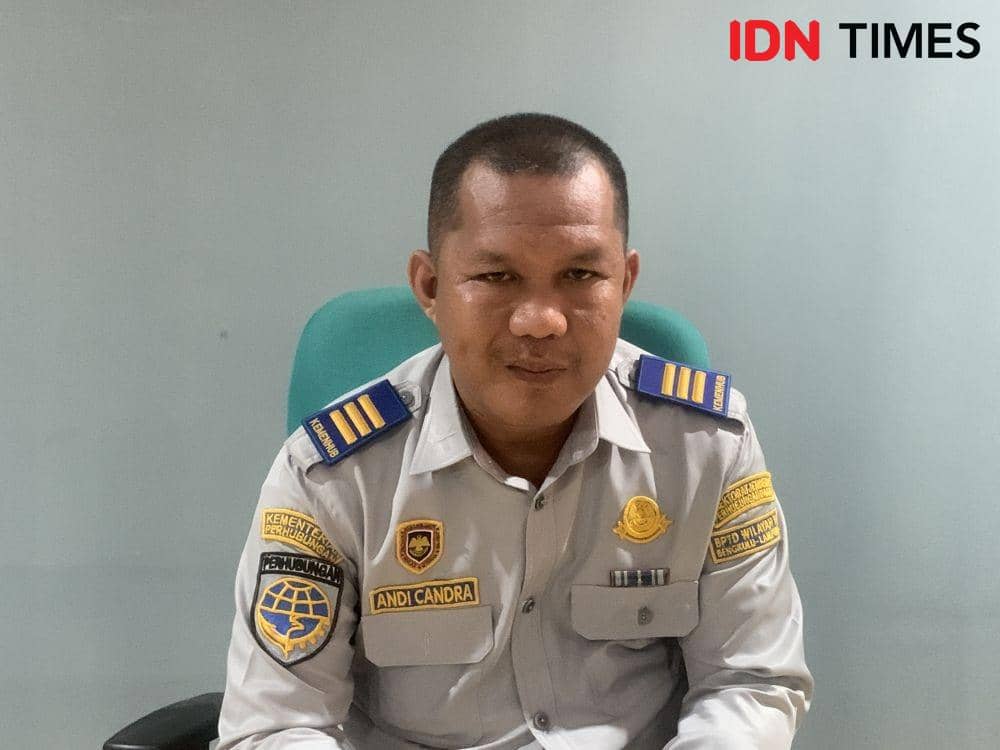 Kordinator Pelayanan Terminal Tipe A Rajabasa Bandar Lampung, Andi Chandra. (IDN Times/Rohmah Mustaurida)