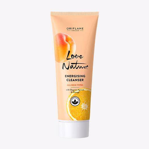 Oriflame Face Wash Love Nature Energising Cleanser with Organic Apricot & Orange (dok. Oriflame)