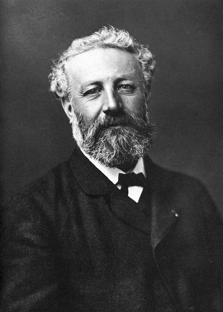 Jules Verne, Nadar, public domain, via Wikimedia
