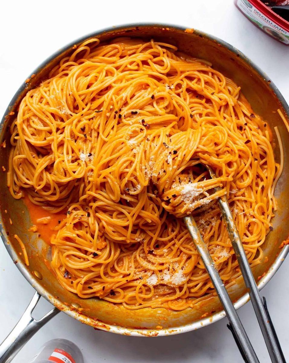 Resep Gochujang Pasta yang Gurih dan Pedas, Teksturnya Creamy Abis