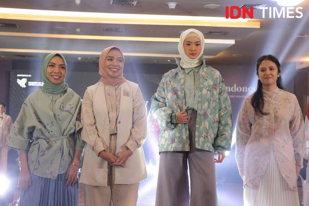 Kami., sebagai salah satu brand fashion Indonesia yang akan tampil di New York Fashion Week 2023 dalam gabungan Indonesia Now. 31 Desember 2023. (IDN Times/M. Tarmizi Murdianto)