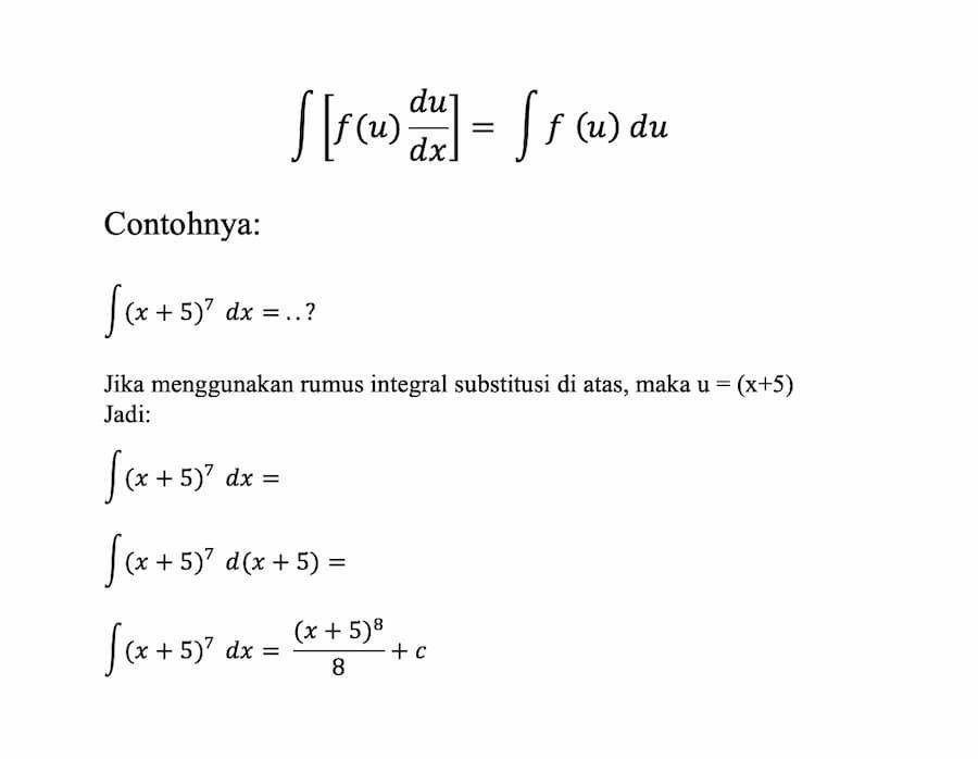 teknik integral substitusi (IDN Times/Laili Zain)