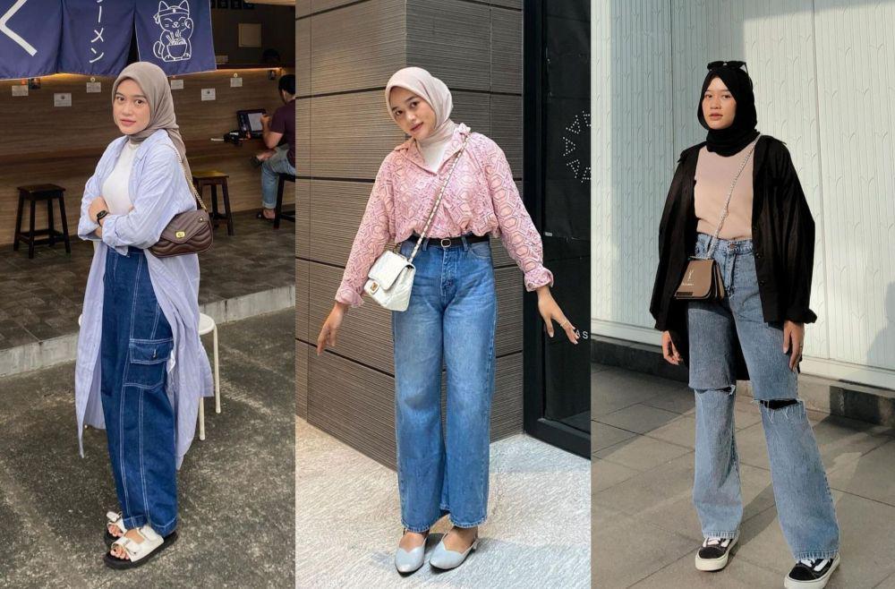 11 Padu Padan Celana Jeans Ala Selebgram Shella Mutaharoh, Anti Gagal!