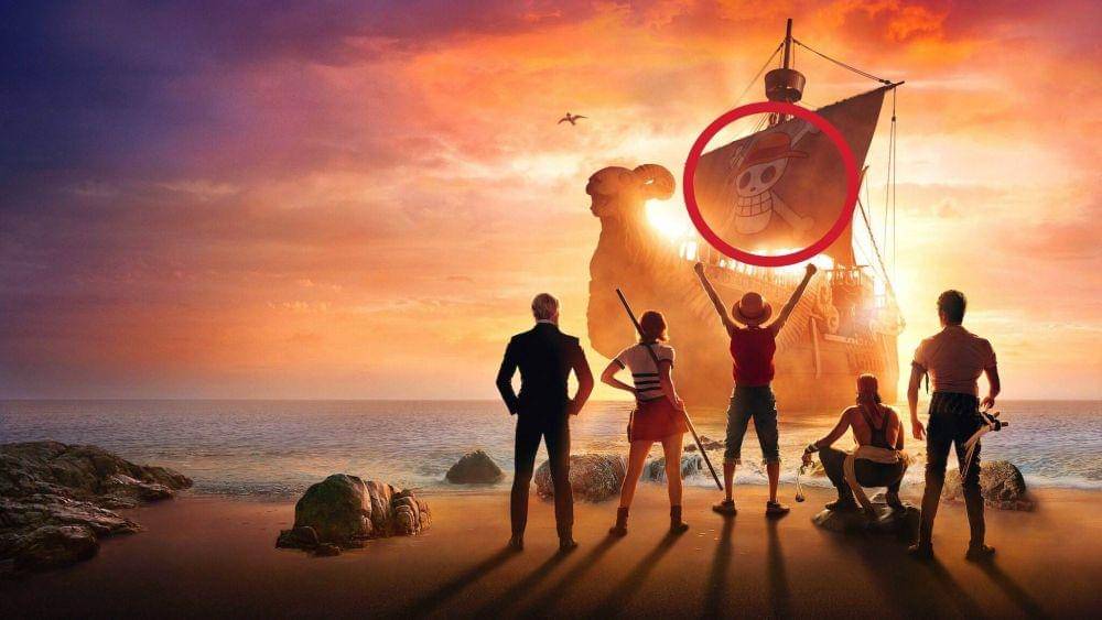 Logo Topi Jerami di One Piece Netflix. (Dok. Netflix/One Piece)