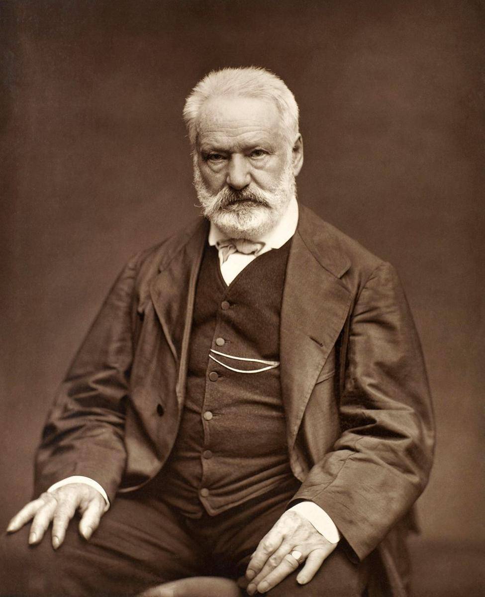 Victor Hugo, Étienne Carjat, public domain via Wikimedia