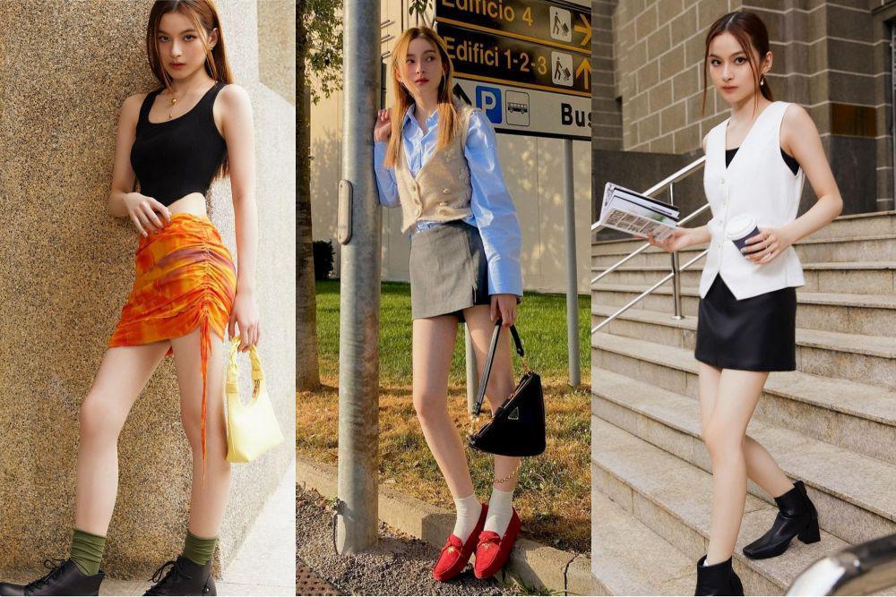 9 Padu-Padan Mini Skirt ala Prim Chanikarn, Chic dan Swag Abis!