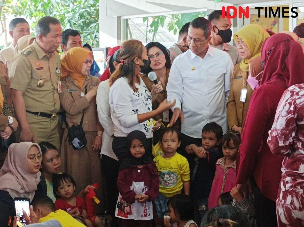 Pj Gubernur Heru Temukan 777 Anak Rawan Stunting di Cilincing