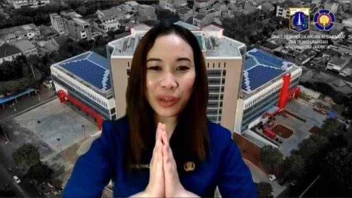 Fitri Pancawardani, seorang petugas perempuan di Dinas Pemadam Kebakaran DKI Jakarta. (Dok. Dinas Gulkarmat)