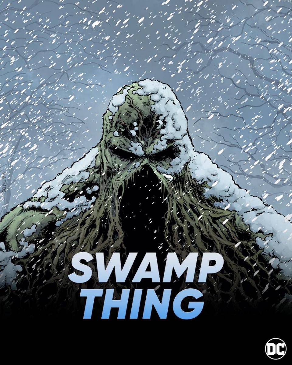 concept art dari film Swamp Thing (instagram.com/dcofficial)