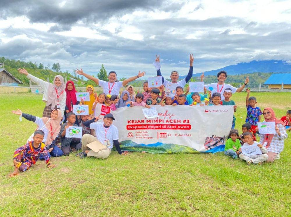 Komunitas Kejar Mimpi yang diinisiasi PT Bank CIMB Niaga Tbk (CIMB Niaga) memperluas dampak positif dan kegiatan sosialnya, Rabu (1/2/2023).Foto CIMB Niaga