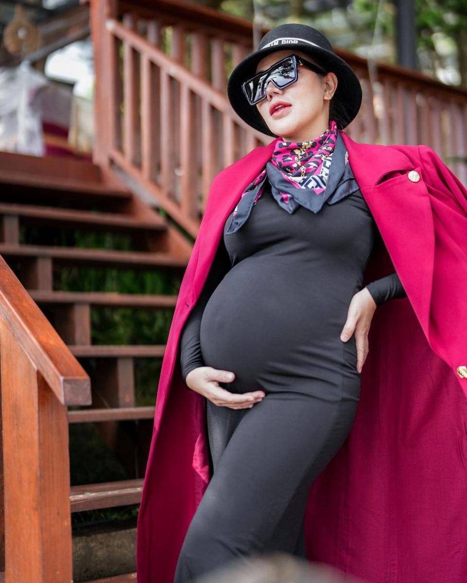 Maternity kehamilan kedua Bella Shofie (instagram.com/foto_manta)
