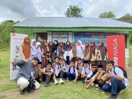 Komunitas Kejar Mimpi yang diinisiasi PT Bank CIMB Niaga Tbk (CIMB Niaga) memperluas dampak positif dan kegiatan sosialnya, Rabu (1/2/2023).Foto CIMB Niaga