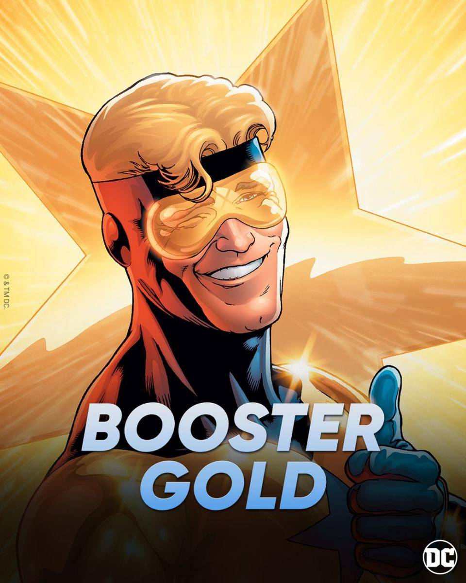 concept art dari serial Booster Gold (instagram.com/dcofficial)