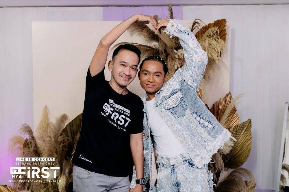 potret Betrand Peto dan Ruben Onsu (instagram.com/betrandpetoputraonsu)