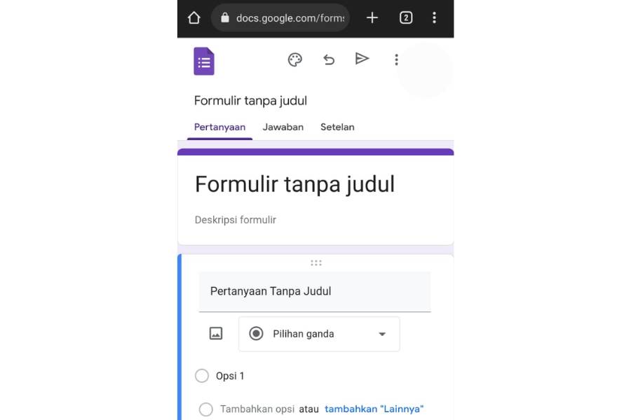 ilustrasi membuat Google Form di HP (IDN Times/Ana Widiawati)