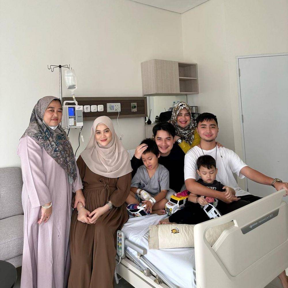 potret Alvin Faiz jenguk Yusuf (instagram.com/alvin_411)