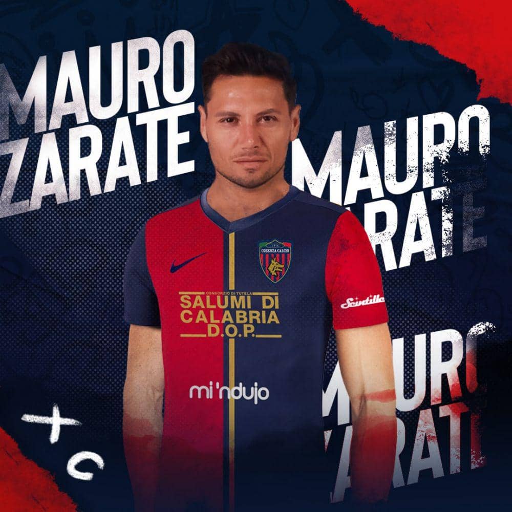 Mauro Zarate (twitter.com/CosenzaOfficial)