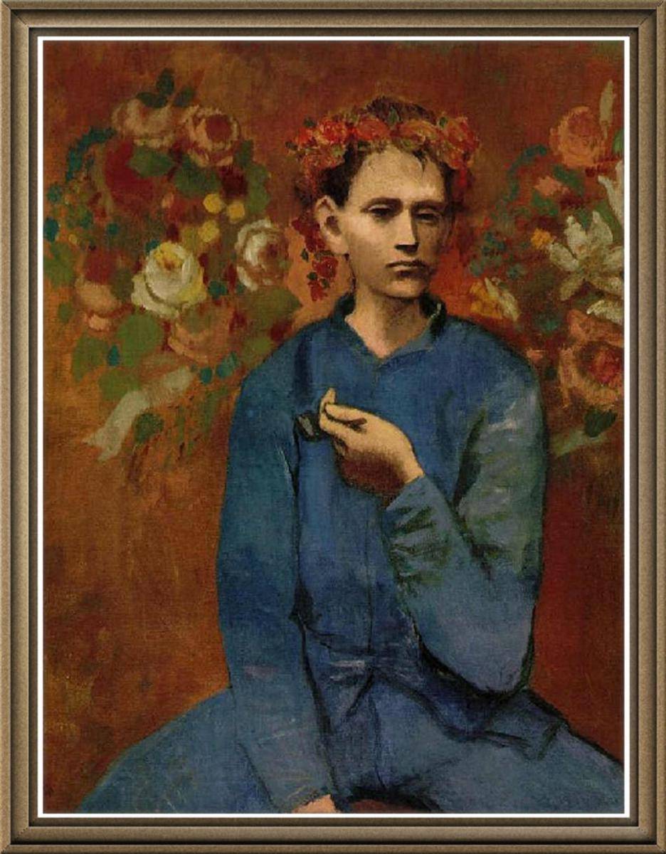 Lukisan "Garçon à la pipe" karya Pablo Picasso sebagai salah satu barang termahal di dunia (masterpiece-paintings.tumblr.com)