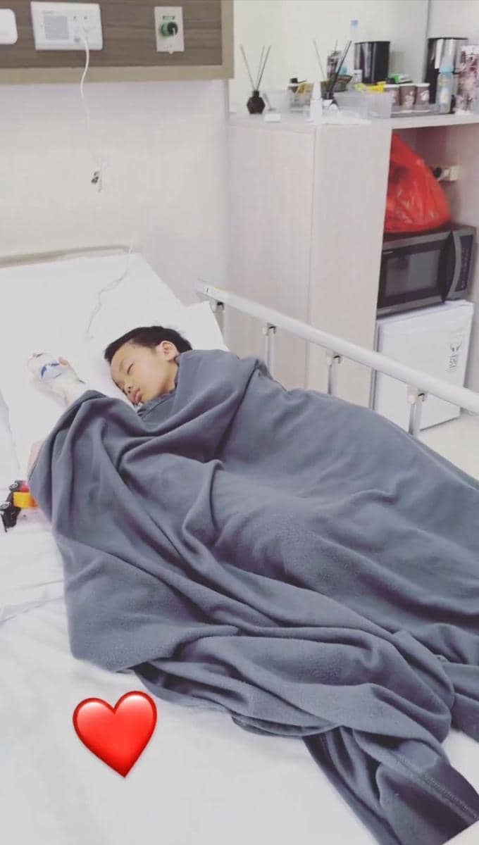 potret Alvin Faiz jenguk Yusuf (instagram.com/alvin_411)