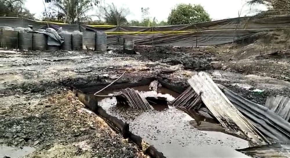 Kasus Pencurian Besi Picu Ledakan di Eks Penyulingan Minyak