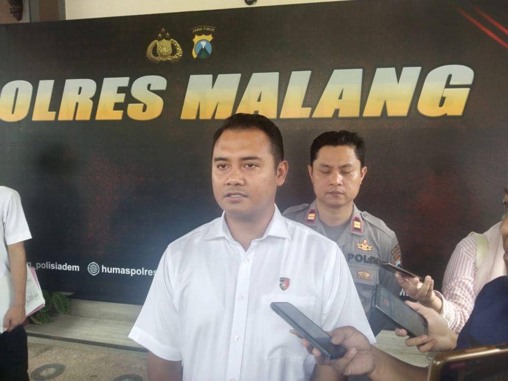 Kasatreskrim Polres Malang, Iptu Wahyu Rizki Saputro. (IDN Times/Rizal Adhi Pratama)