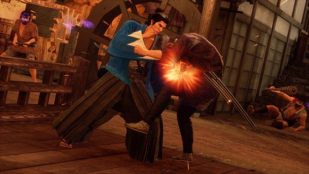 Screenshot teknik Dragonwing Sortie. (Dok. SEGA, RGG Studios/Like a Dragon: Ishin!)