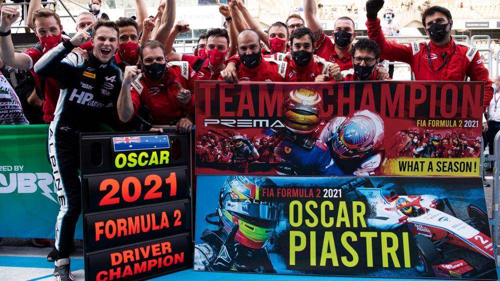 Oscar Piastri saat meraih gelar juara Formula 2 2021 (formula1.com)