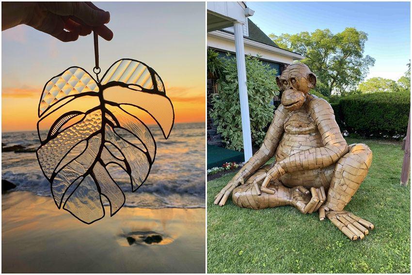 10 Potret Karya Unik yang Terbuat dari Benda Sehari-hari!