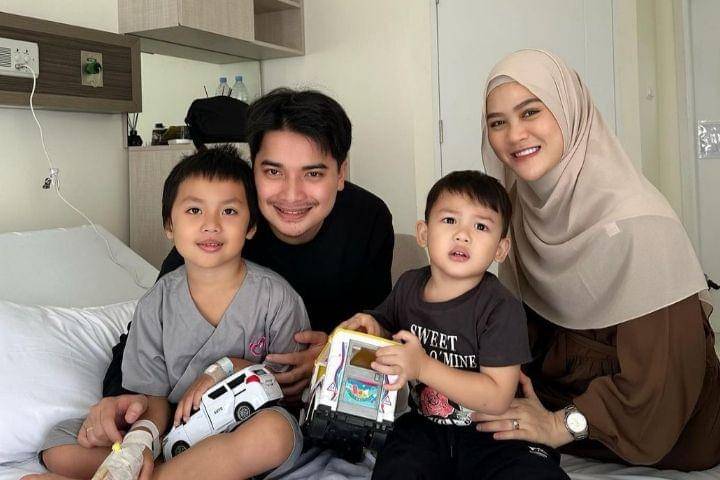 potret Alvin Faiz jenguk Yusuf (instagram.com/alvin_411)