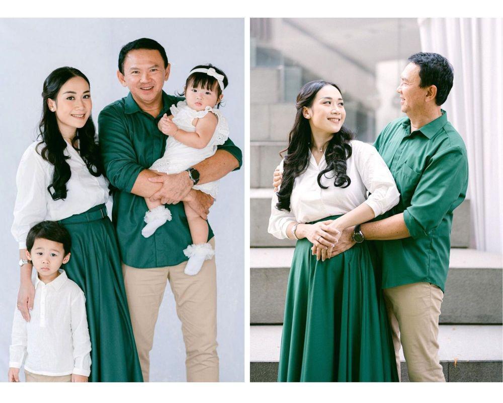 10 Photoshoot Terbaru Ahok dan Puput Nastiti, Keluarga Kecil Bahagia!
