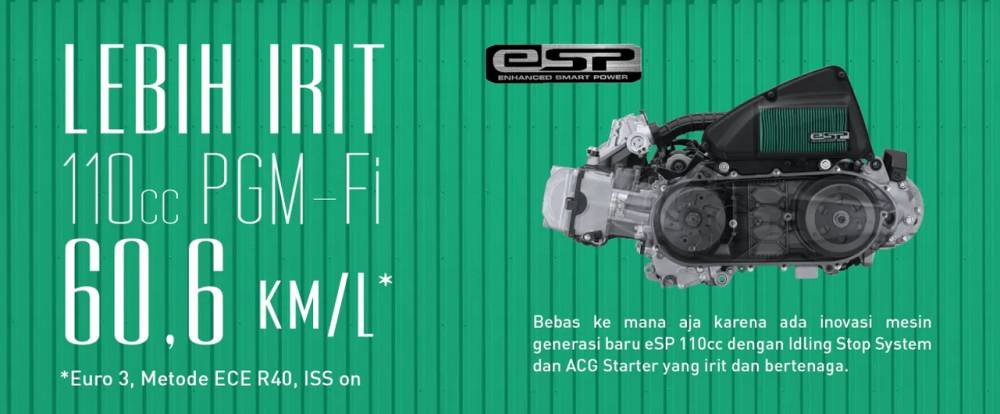 Konsumsi BBM New Honda BeAT (dok. AHM)