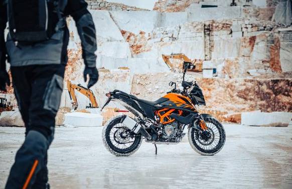 KTM 390 Adventure 2023 pakai pelek jari-jari (dok. KTM)