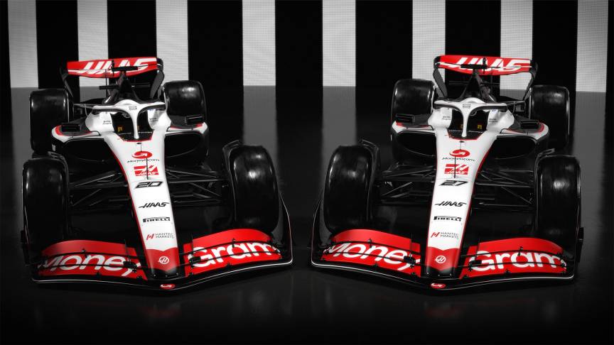 tampilan VF-23 untuk Kevin Magnussen dan Nico Huelkenberg (formula1.com)